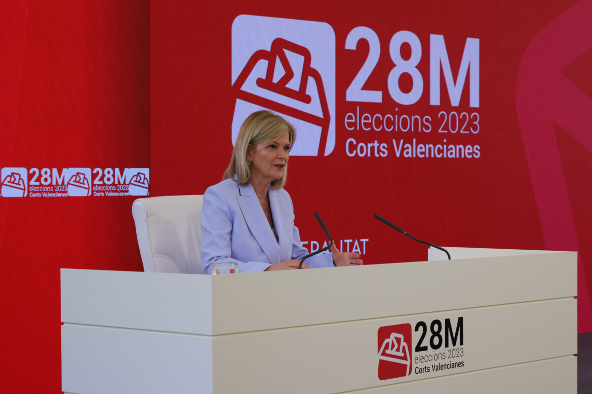 Gabriela Bravo da el índice de participación de estas elecciones a las 14:48 horas